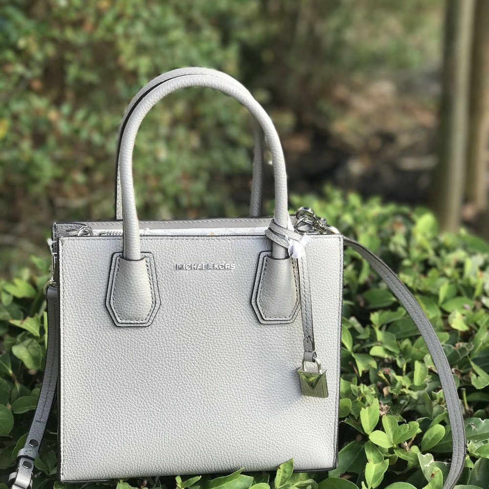 MK Studio Mercer MD SATCHEL Pearl Gray